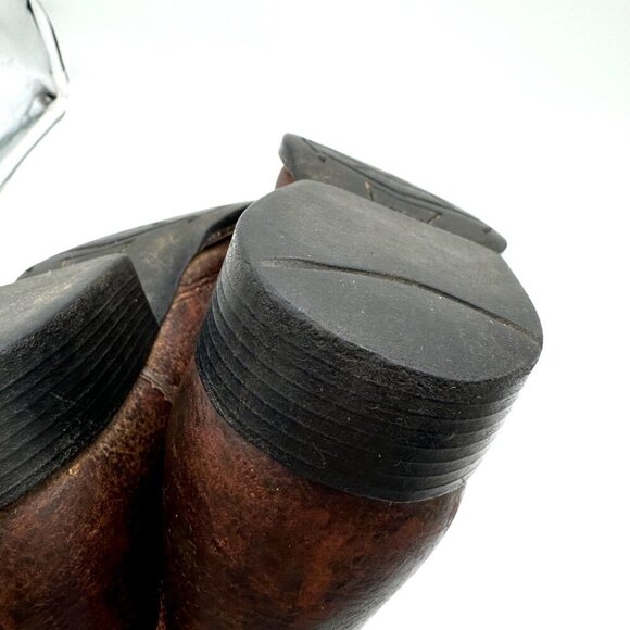 Ariat Ariat Kid's Boot - 10001863 Boys Youth Size 3 Cowboy boot leather Blue Bro - Picture 8 of 12